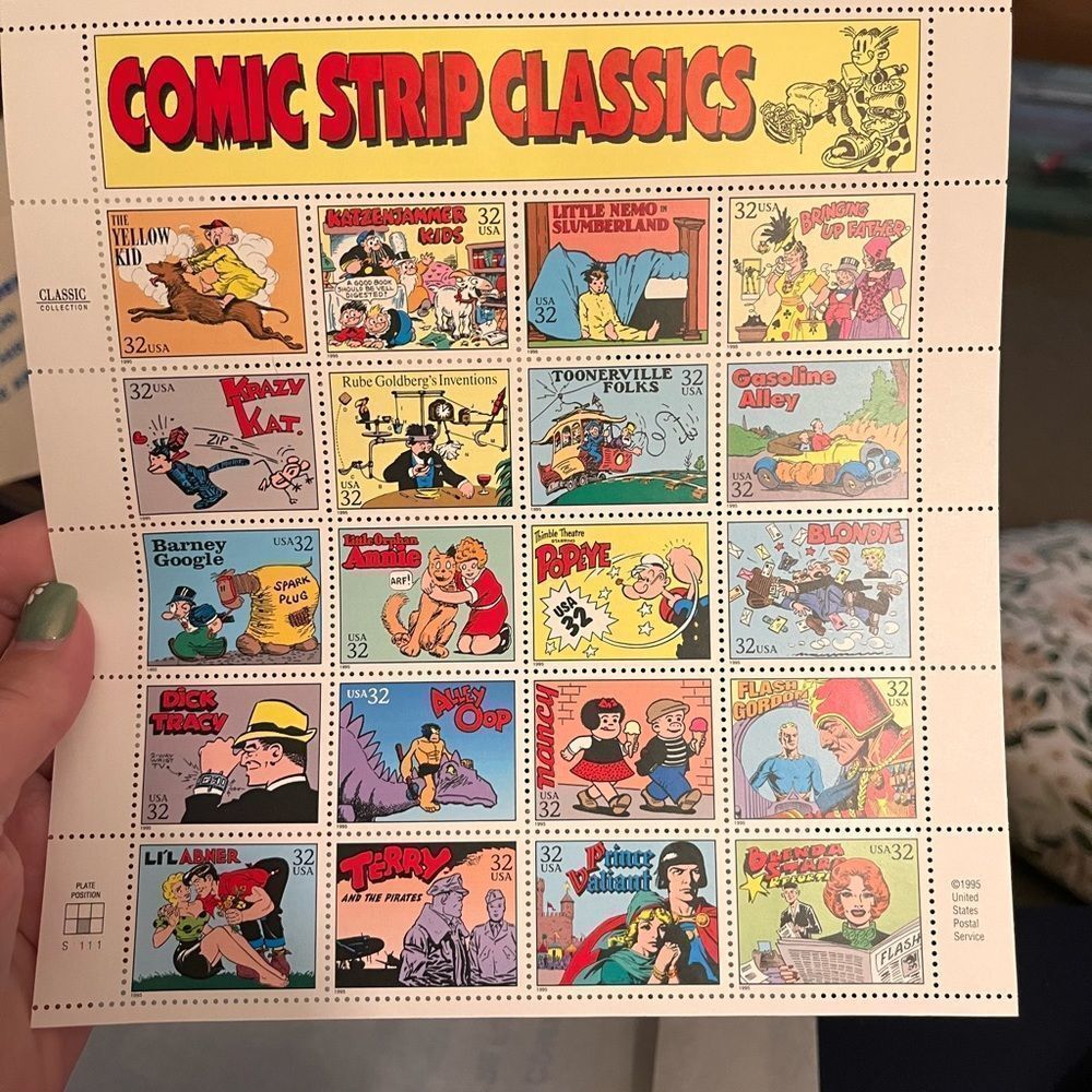 Classic Comic Strip Stamps